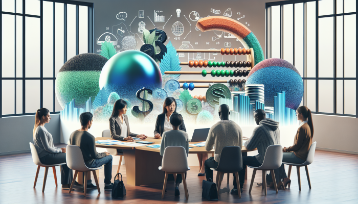 How Credit Counseling Beats Consolidation Loans: A Guide | DCL A diverse group receiving personalised debt management plans from a counselor in a UK office, surrounded by financial tools.