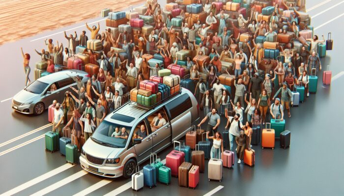 Rent a Car Online for Memorable Group Excursions