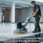 Marble Restoration Services Now Available in East Renfrewshire