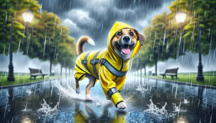 Raincoats for Pets: Keep Your Furry Friend Dry on Walks