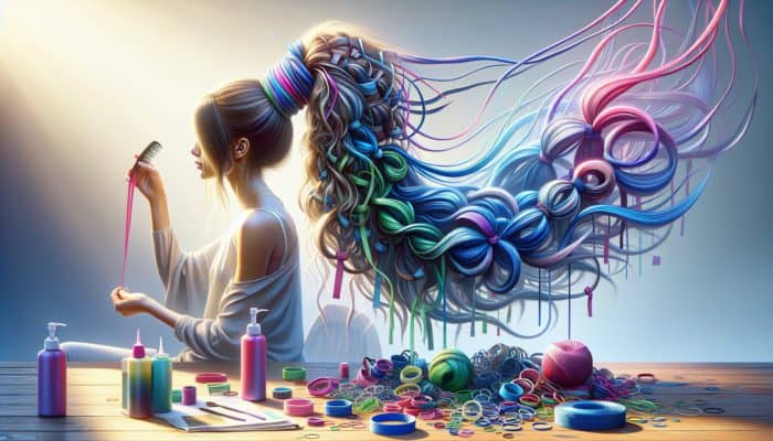 Bubble Ponytails: Crafting Fun Styles in Simple Steps