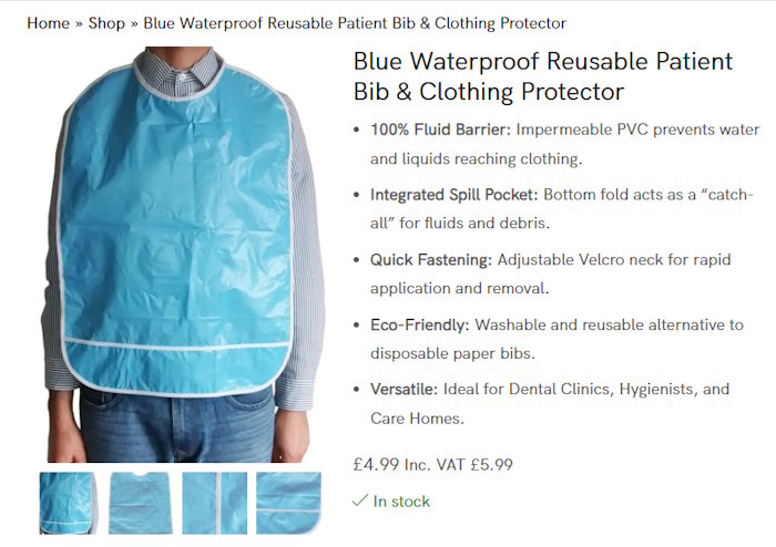 Waterproof Adult Bibs: Essential for Dental Care and More