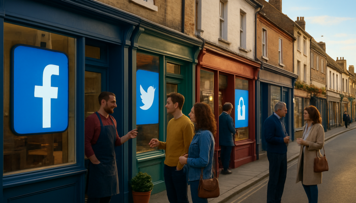 Social Media Management: Boosting Blandford’s Small Businesses
