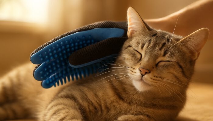 Grooming Gloves: Your Cat’s Best Fur Care Companion