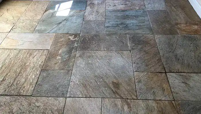 Slate floor still looking dull and flat after routine cleaning
