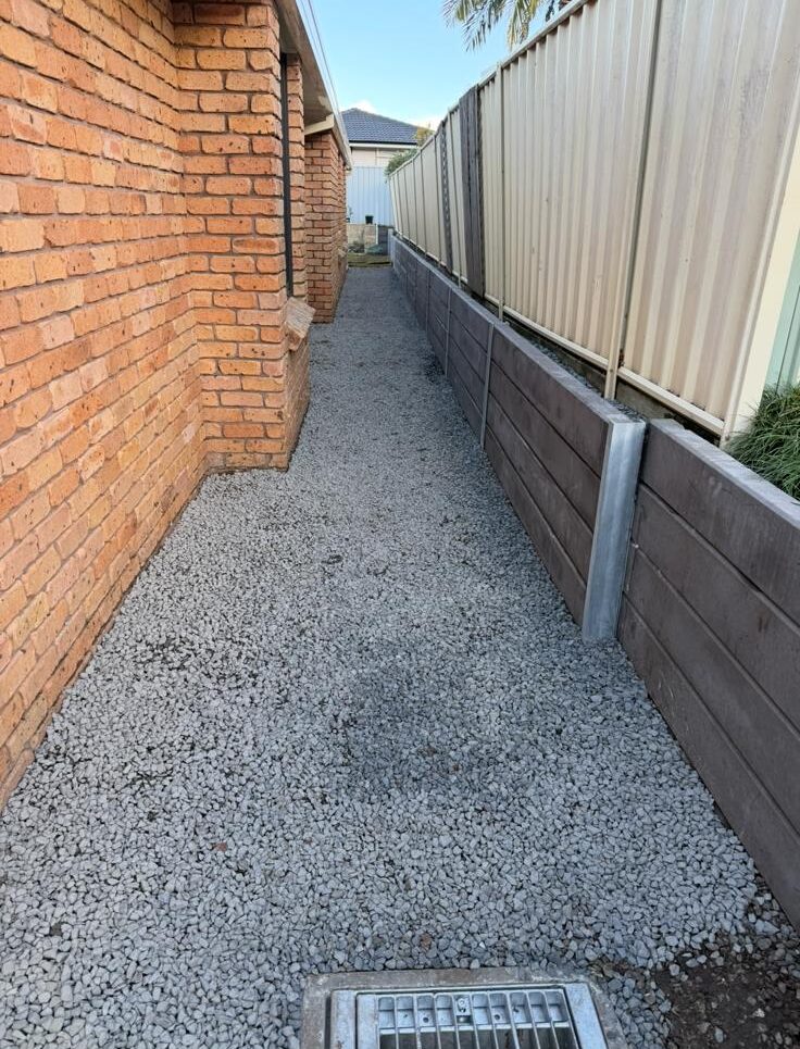 installed drain in Wollongong