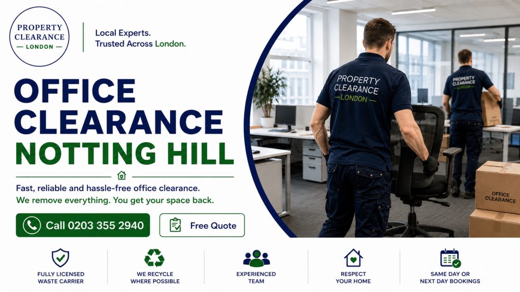 Office Clearance Services in Notting Hill: Expert Help