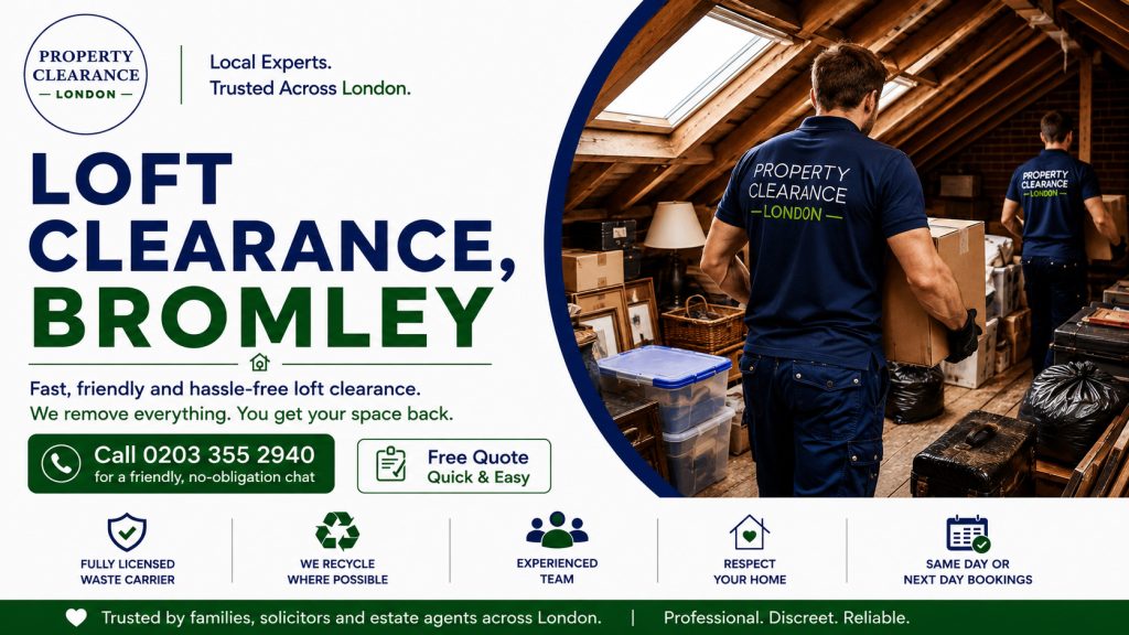 Loft Clearance Services: Essential Advice for Bromley Homes