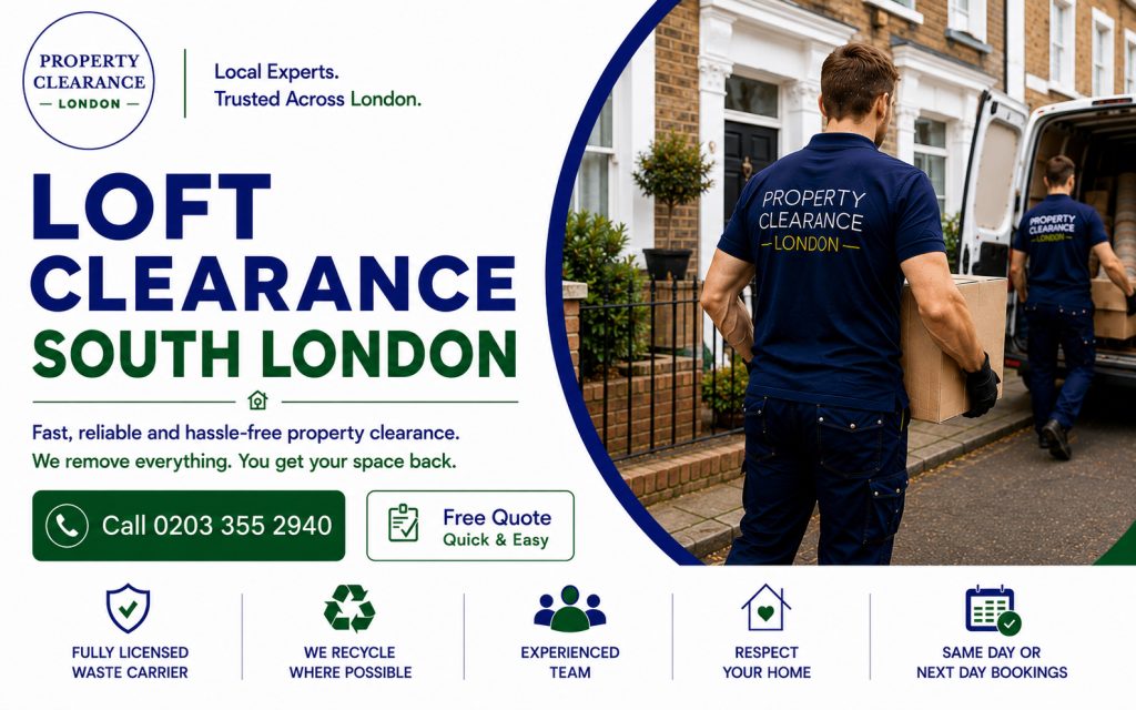Loft Clearance Services by Trusted Experts in South London