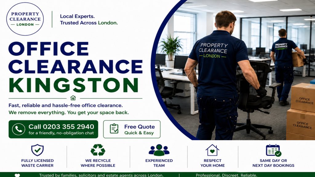 Office Clearance Services in Kingston: Your Trusted Experts
