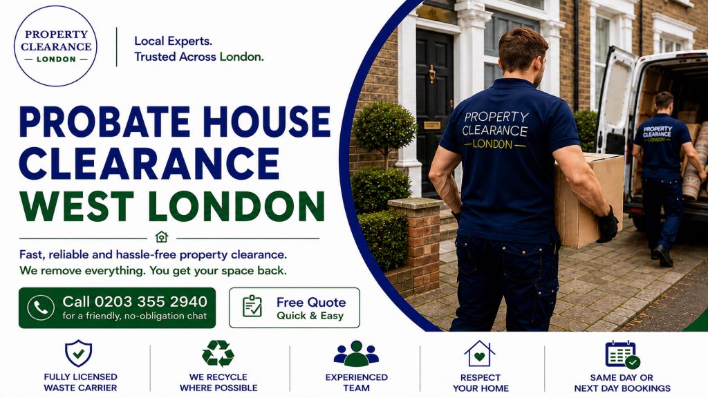 Probate House Clearance Services in West London